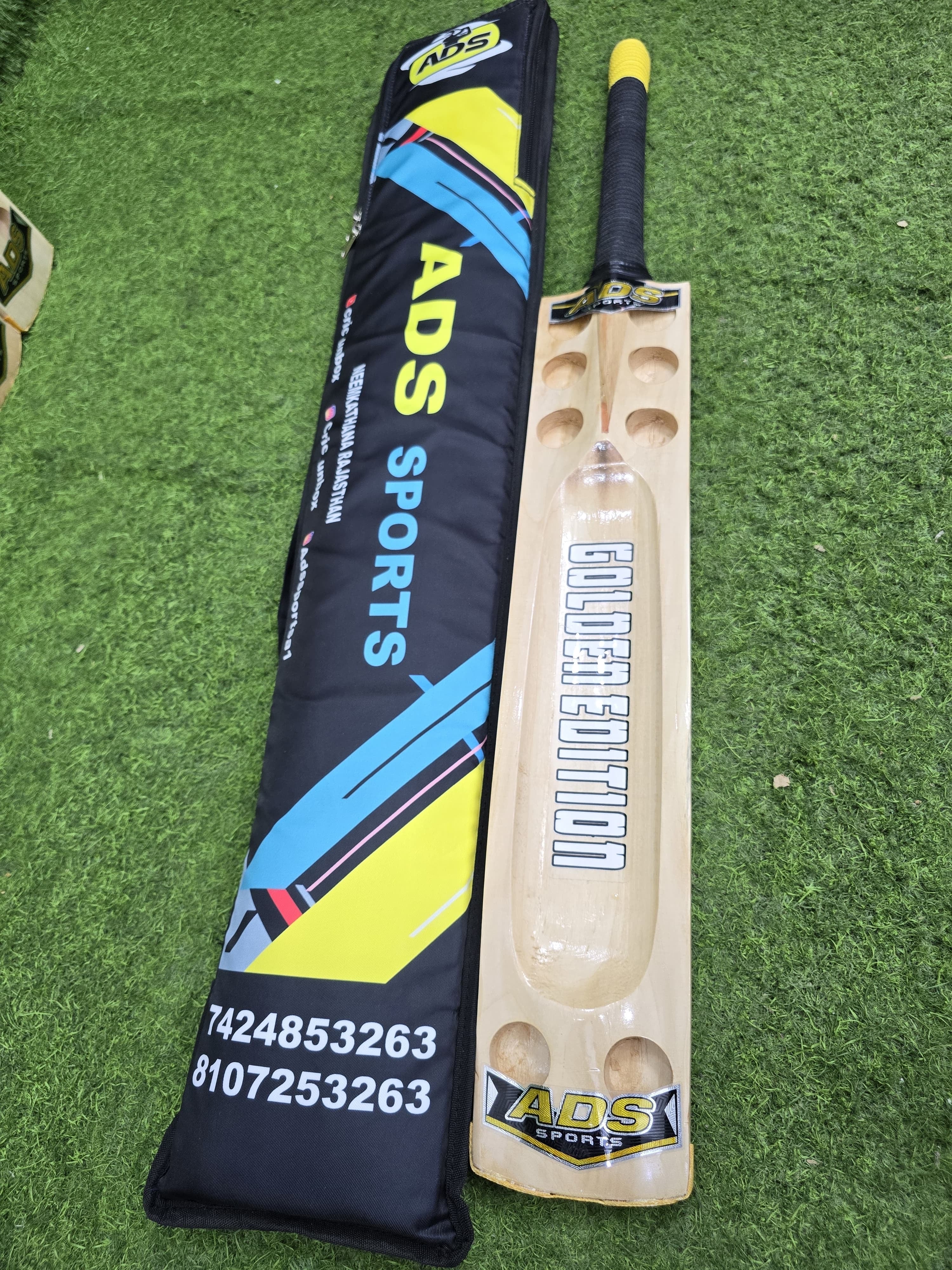 Junior Cricket Bat  kashmiri willow  full cane handel