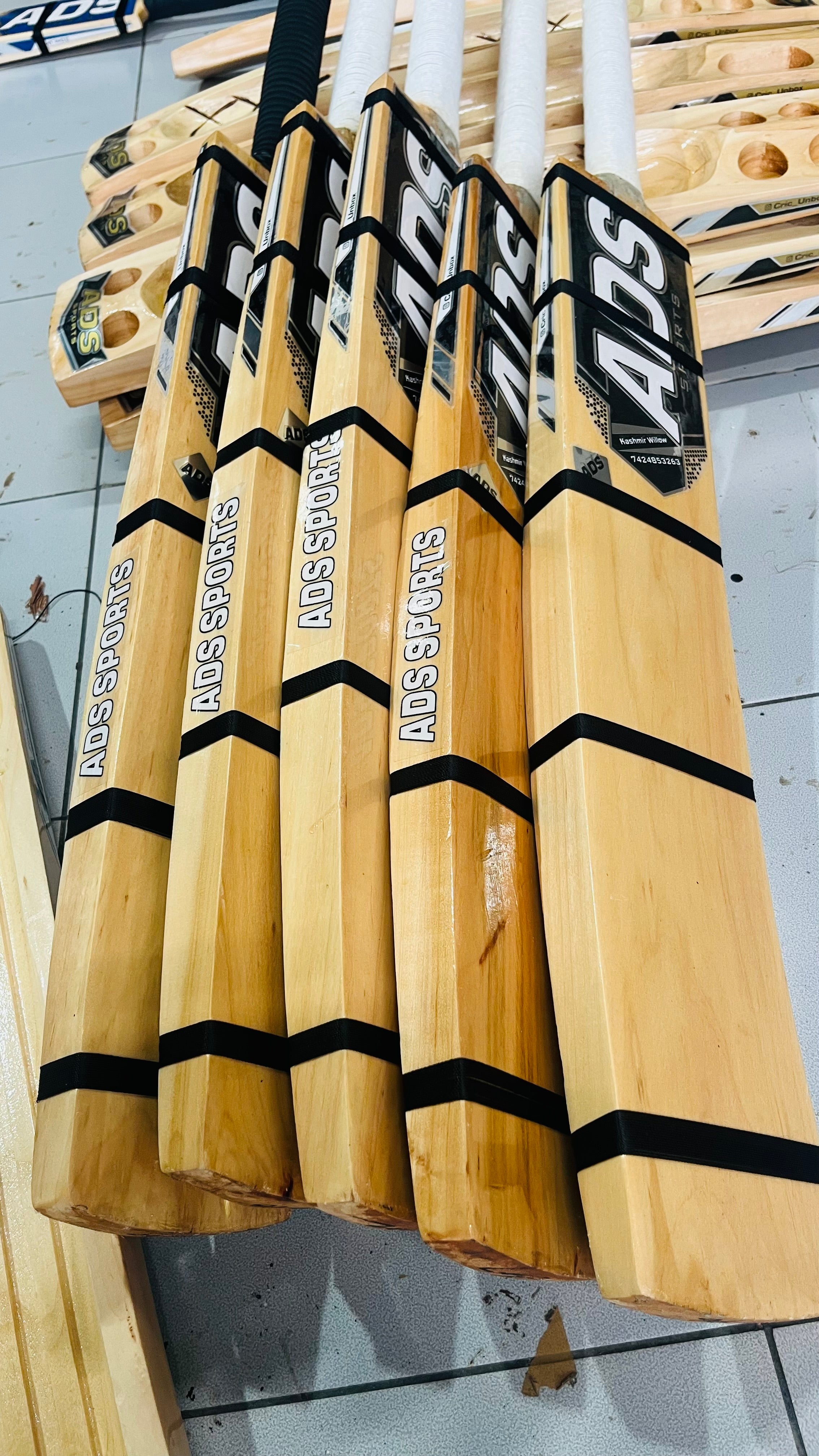 Soft tennis Silver  edition single blade kashmiri wilow