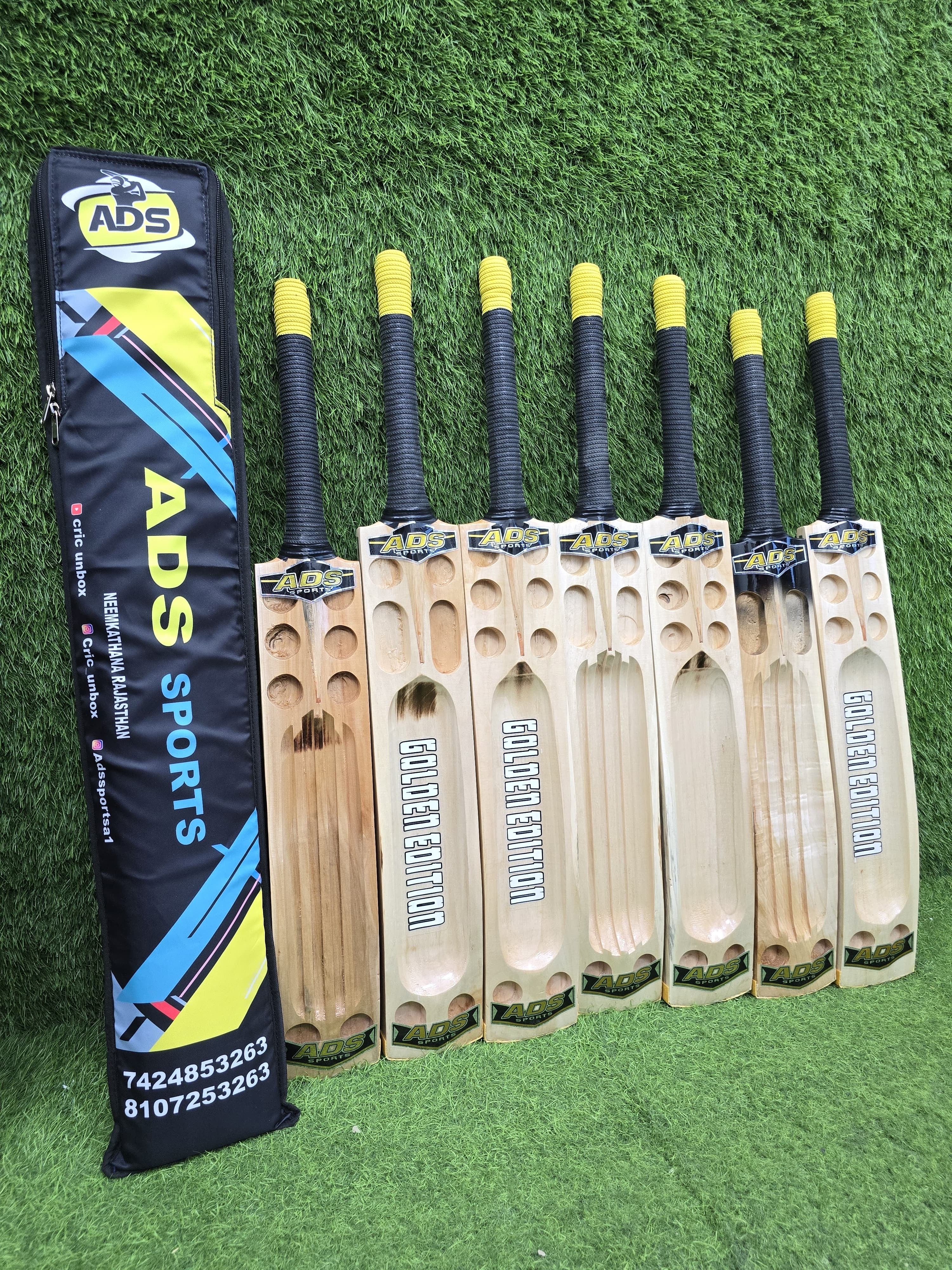 Junior Cricket Bat  kashmiri willow  full cane handel