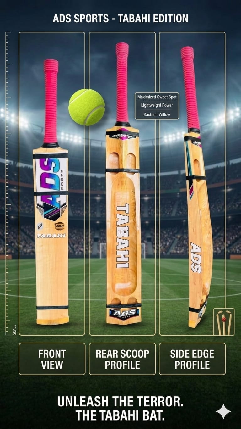 Tabahi edition hard tennis double blade